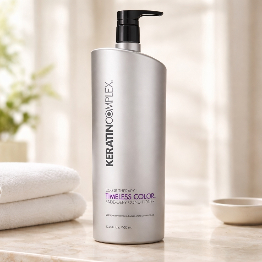 New Keratin Complex  Color Therapy Timeless Color Fade-Defy Conditioner 1 Liter